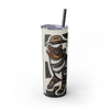 Skinny Tumbler with Straw – 20 oz Stainless Steel Cup
