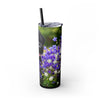 Skinny Tumbler with Straw – 20 oz Stainless Steel Cup