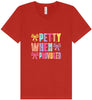 Petty When Provoked Unisex V-Neck Shirt