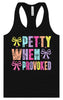 Petty When Provoked Women's Racerback Tank