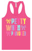 Petty When Provoked Women's Racerback Tank