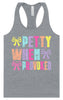 Petty When Provoked Women's Racerback Tank