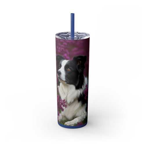 Skinny Tumbler with Straw – 20 oz Stainless Steel Cup