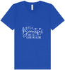 Beautiful Day to Leave Me Alone Unisex V-Neck Shirt