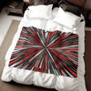 Sweatshirt Blanket – Plush Fleece Throw, 2 Size Options