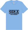 Gen X No Evidence Adult Bella Canvas Shirt
