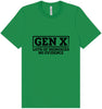 Gen X No Evidence Adult Bella Canvas Shirt