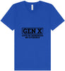 Gen X No Evidence Unisex V-Neck Shirt