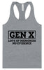 Gen X No Evidence Women's Racerback Tank
