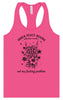 Inner Peace Begins With... Women's Racerback Tank