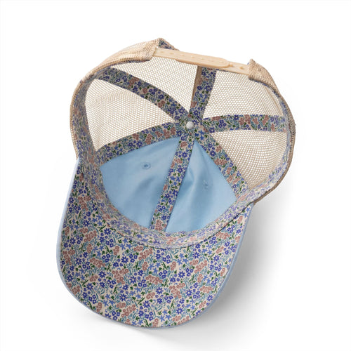 He Cares for All Scripture Paw Print Women's Washed Mesh-Back Cap