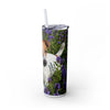 Skinny Tumbler with Straw – 20 oz Stainless Steel Cup
