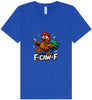 F-caw-f Unisex V-Neck Shirt