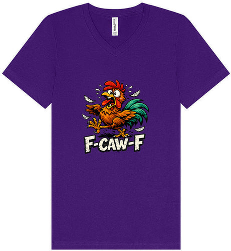 F-caw-f Unisex V-Neck Shirt