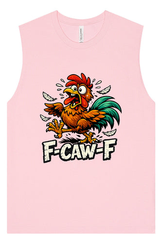 F-caw-f Muscle Tank
