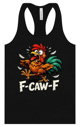 F-caw-f Women's Racerback Tank