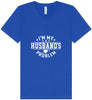 I'm My Husband's Problem Unisex V-Neck Shirt