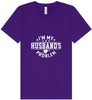 I'm My Husband's Problem Unisex V-Neck Shirt