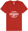 I'm My Husband's Problem Unisex V-Neck Shirt