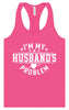 I'm My Husband's Problem Women's Racerback Tank