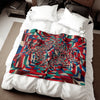 Sweatshirt Blanket – Plush Fleece Throw, 2 Size Options