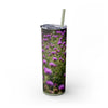 Skinny Tumbler with Straw – 20 oz Stainless Steel Cup