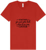 Kick a Bitch Unisex V-Neck Shirt