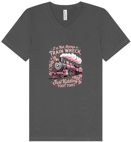 Toot Toot Unisex V-Neck Shirt