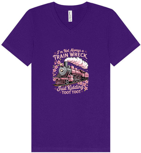 Toot Toot Unisex V-Neck Shirt