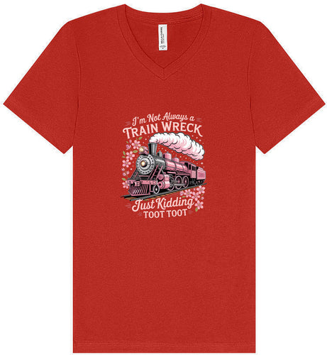 Toot Toot Unisex V-Neck Shirt