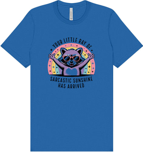Sarcastic Sunshine Adult Bella Canvas Shirt