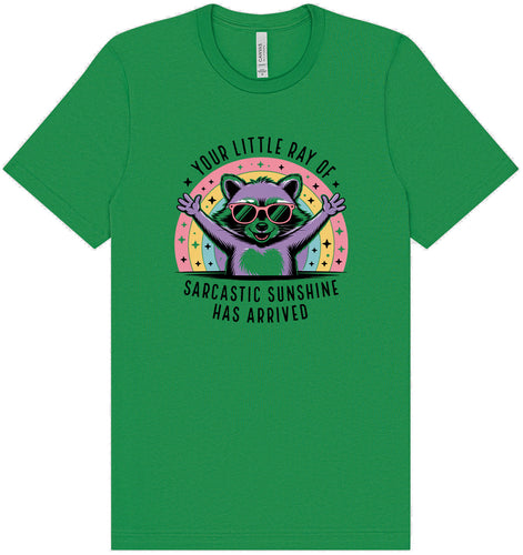 Sarcastic Sunshine Adult Bella Canvas Shirt