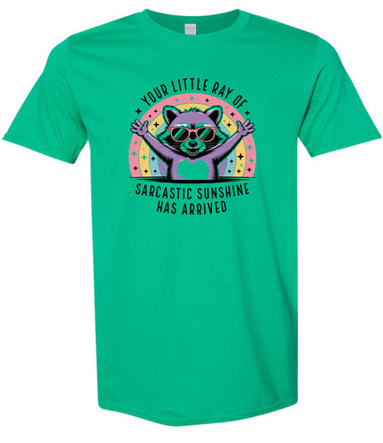 Sarcastic Sunshine Adult Gildan Soft Shirt