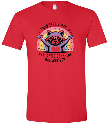 Sarcastic Sunshine Adult Gildan Soft Shirt