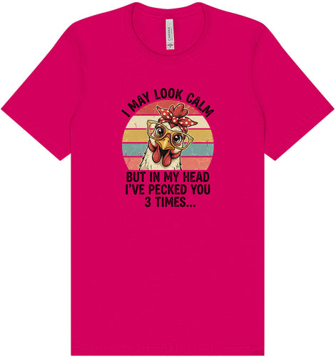 Pecked You in My Head Adult Bella Canvas Shirt