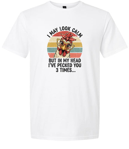 Pecked You in My Head Adult Gildan Soft Shirt