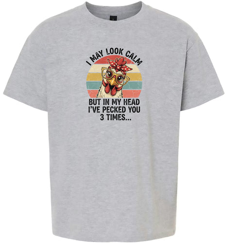 Pecked You in My Head Children's Gildan Soft Shirt