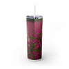 Skinny Tumbler with Straw – 20 oz Stainless Steel Cup