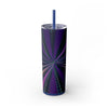 Skinny Tumbler with Straw – 20 oz Stainless Steel Cup