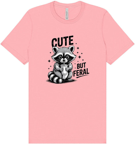 Cute but Feral Adult Bella Canvas Shirt