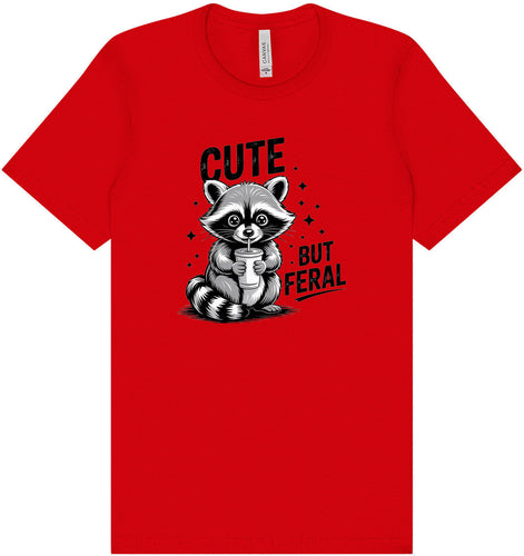Cute but Feral Adult Bella Canvas Shirt