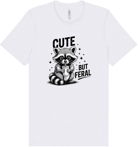 Cute but Feral Adult Bella Canvas Shirt