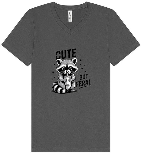 Cute but Feral Unisex V-Neck Shirt