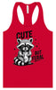 Cute but Feral Women's Racerback Tank