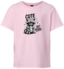 Cute but Feral Children's Gildan Soft Shirt