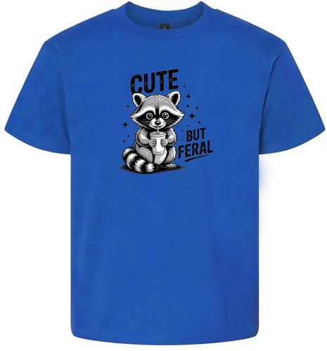 Cute but Feral Children's Gildan Soft Shirt