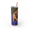 Skinny Tumbler with Straw – 20 oz Stainless Steel Cup