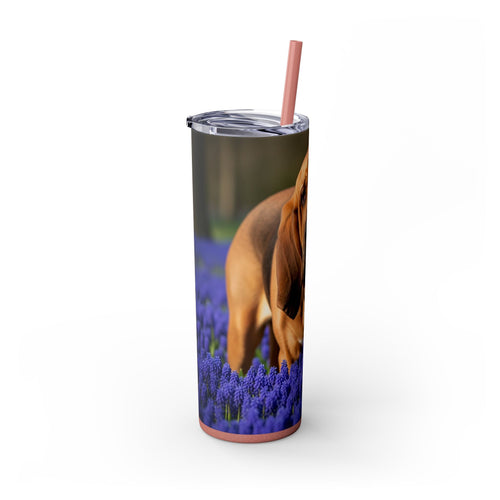 Skinny Tumbler with Straw – 20 oz Stainless Steel Cup