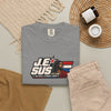Jesus Retro Graphic T-Shirt — “J.E.SUS The  Real Eternal Hero” Christian Vintage Tee