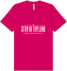 Stay in Thy Lane Adult Bella Canvas Shirt